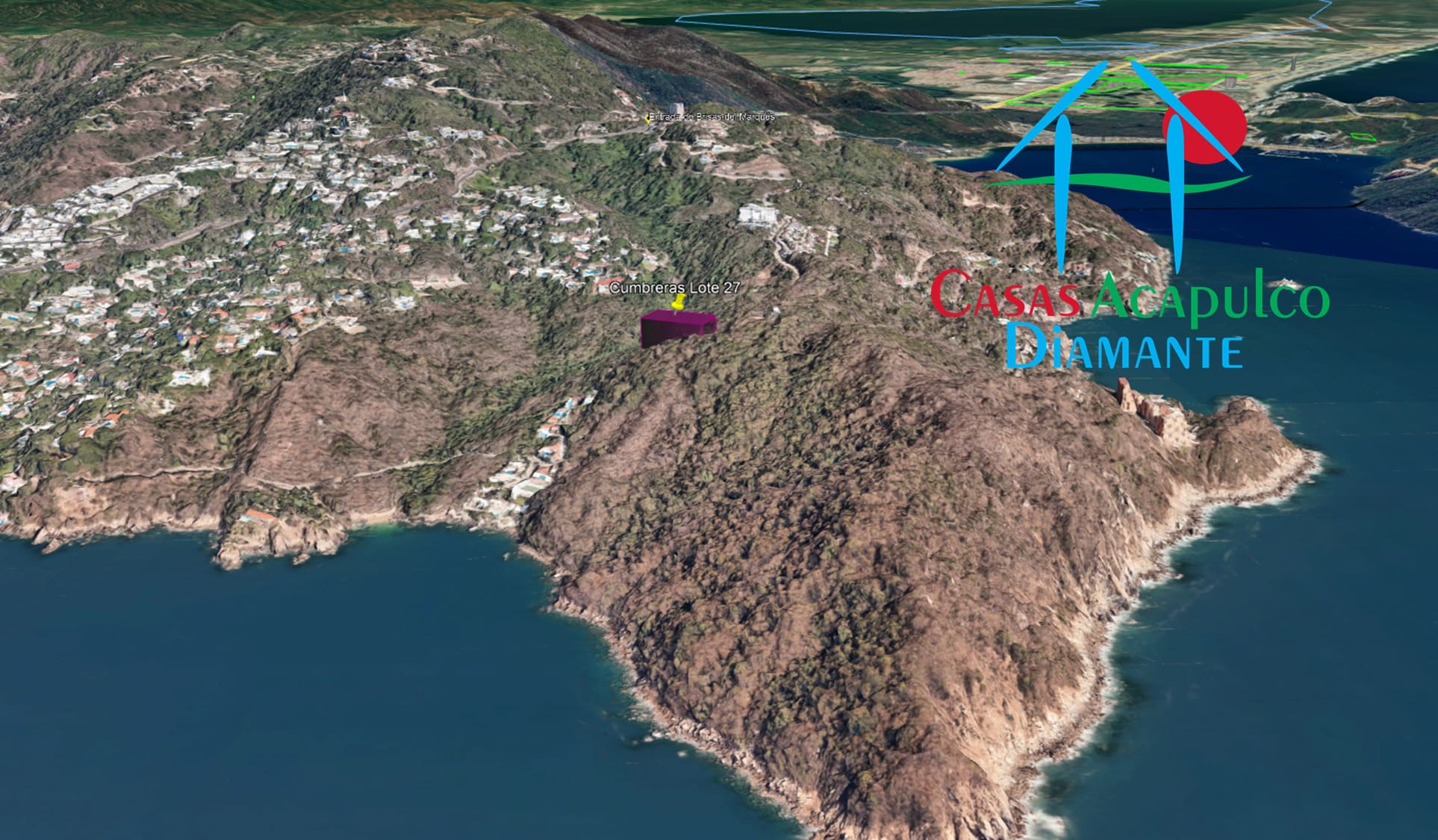 Terreno Brisas del Marqués Cumbreras Lote 27 - Ubicación satelital y entorno 11